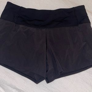 Black lululemon shorts